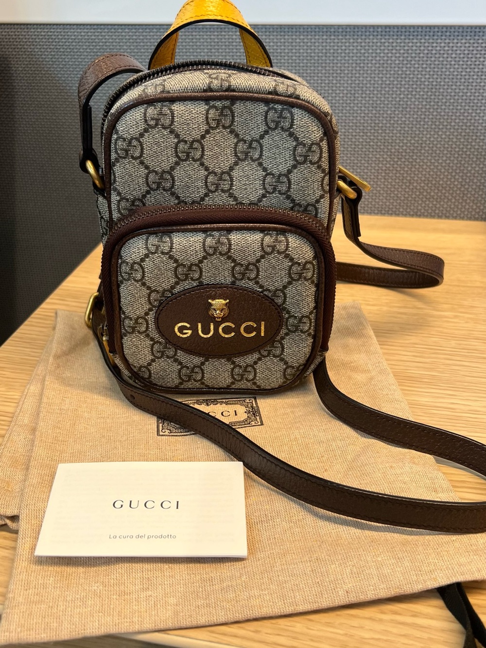 Gucci Neo  Supreme Mini Crossbody Bag